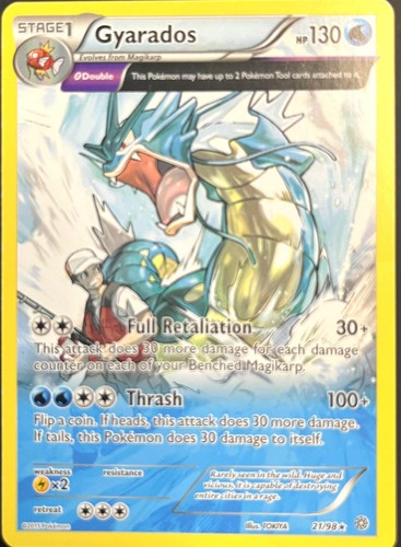 Gyarados pokémon rari non - rari,