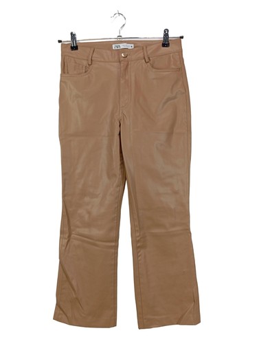 Zara pantaloni ecopelle - pantaloni, in