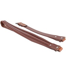 ¦2pz Tracolla Fisarmonica Pelle PU Accessori Adattabili per Bassi 16‐120