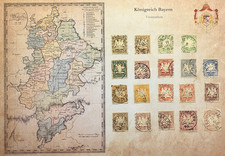 Baviera: francobolli: stemma