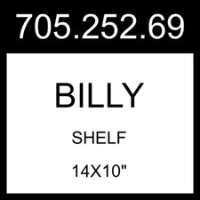 IKEA BILLY Shelf White  14x10"