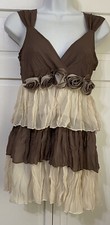 Adiva Womens Small Ruffled