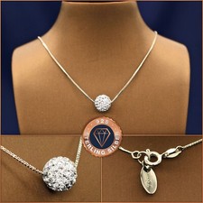 Collana sfera cristallo