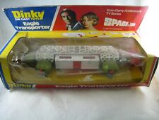 DINKY 359 EAGLE TRANSPORTER-SPAZIO 1999 con original BOX  e adesivi non usati.