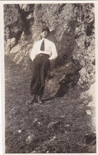 CARTOLINA FOTOGRAFICA MILITARE IN DIVISA SECONDA GUERRA MONDIALE 1-133