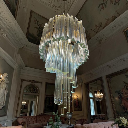 Grande lampadario spirale in - grande,