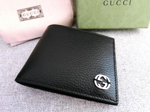 Gucci portafoglio pelle nero - gucci,