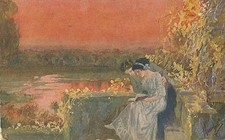 ILLUSTRATORI - DONNINE - Dama - autore  G.GHEDUZZI - NV. -idon71