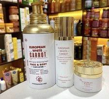 Crema Viso Corpo Carota Bianca