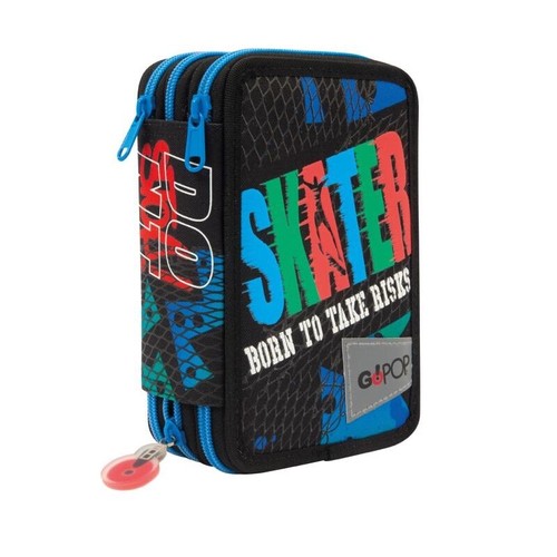 Astuccio scuola zip - zip, con