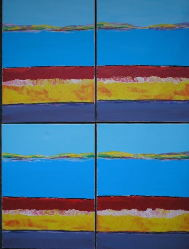 Quattro quadri contemporanei
