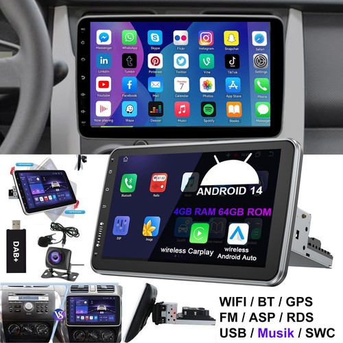 Autoradio 1din android 14 - autoradio, 10"
