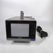 Monitor TV VINTAGE JVC 5" a colori AC/DC CX-60US retro gaming testato e funzionante