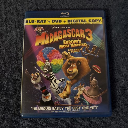 Madagascar blu ray - madagascar, movie