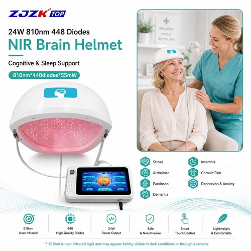 Casco fotobiomodulazione 24w - casco,