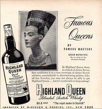 1947 Print Ad Highland Queen