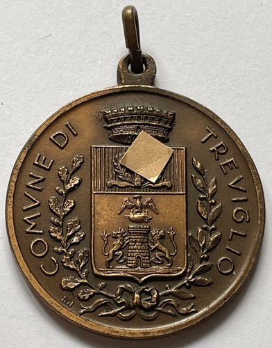 Medaglia comune treviglio - medaglia,