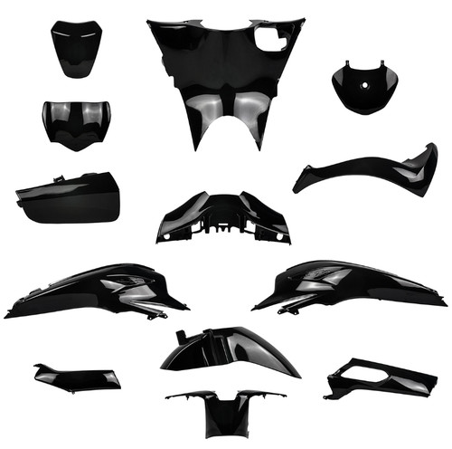 Kit carene pezzi nero - 13,