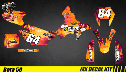 Kit decorativo moto per beta - per,