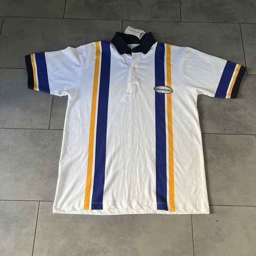 Polo uomo bianca vintage