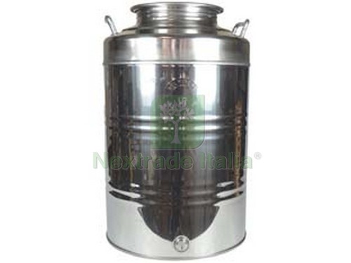 1pz fusto inox - fusto, olio