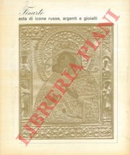 Asta di icone russe, argenti e