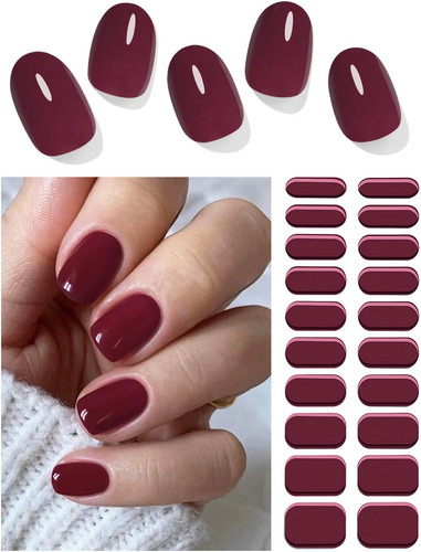 Unghie gel adesive red - unghie,