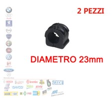 Coppia gommine boccola 23mm - 2,
