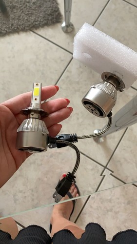 Coppia lampadine luci led - led, h7