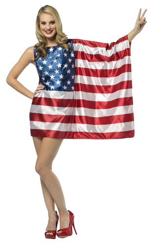 Costume patriottico adulto - patriottico,