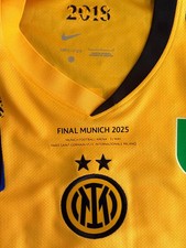 Maglia Inter LAUTARO Finale Psg Store No Indossata Match Worn Shirt Jersey TG L