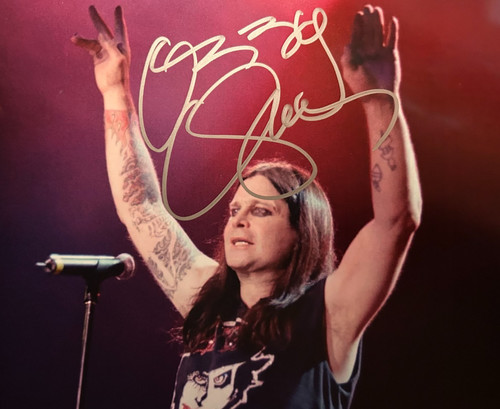 Autografo firmato ozzy - autografo,