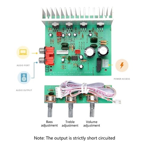 Scheda amplificatore - , di