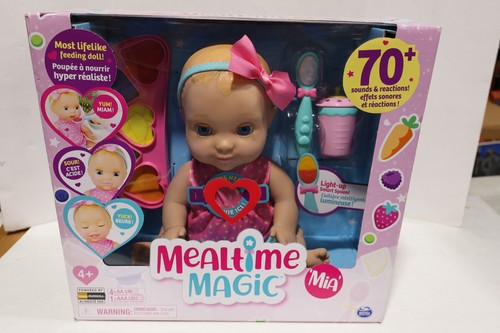 Mealtime magic mia - mealtime, bambola