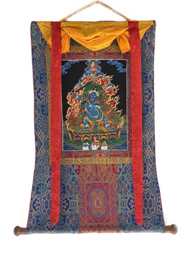 Quadro thangka tibetano - thangka,