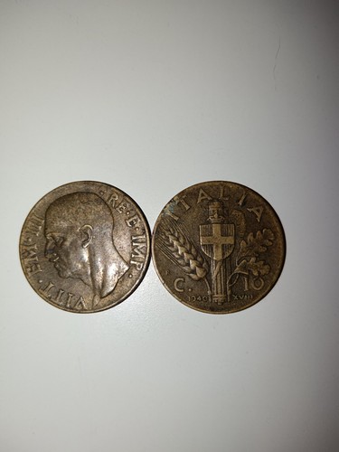 Moneta centesimi del 1940 - moneta,