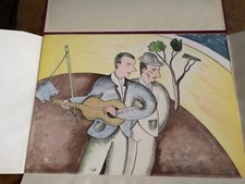 Luca Alinari - Cartella 3 Litografie Originali- Una Visita A Rosai 70 x 50 cm.