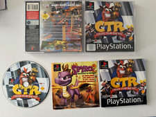 CRASH BANDICOOT CTR - CRASH TEAM RACING - PS1 - SCES 02105