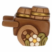 THUN Carretto di barili in ceramica Presepe Classico