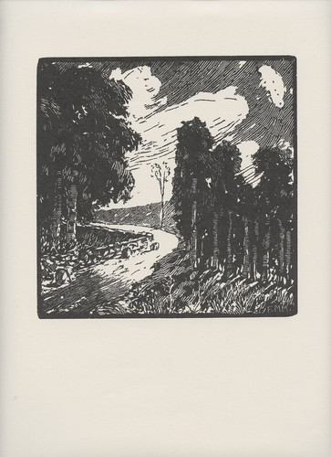 Felice melis marini xilografia - melis,