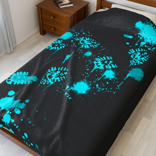 Coperta velluto luminol - velluto,