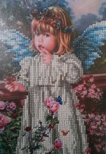 Angelo ragazza dipinto