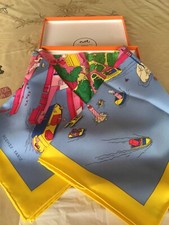 Foulard Hermès intitulé