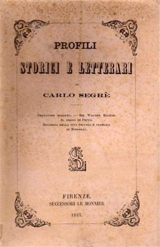 Segrè carlo profili - segrè,carlo.,