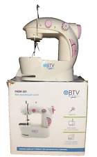 Macchina per cucire BTV  portatile mini con luce due velocita' con pedale