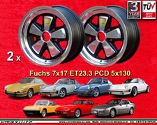 2 cerchi Porsche Fuchs 911 2