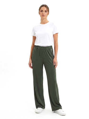 Pantalone tuta verde