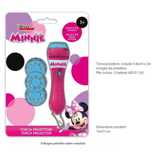 Torcia proiettore minnie - torcia,