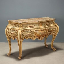 Comò Antico Stile Rococò