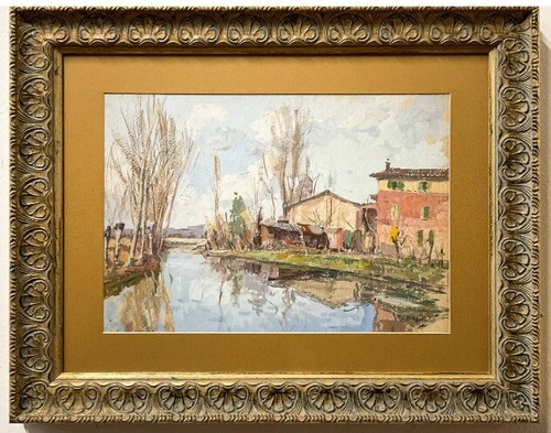 Emilio kalchschmidt olio su - emilio,